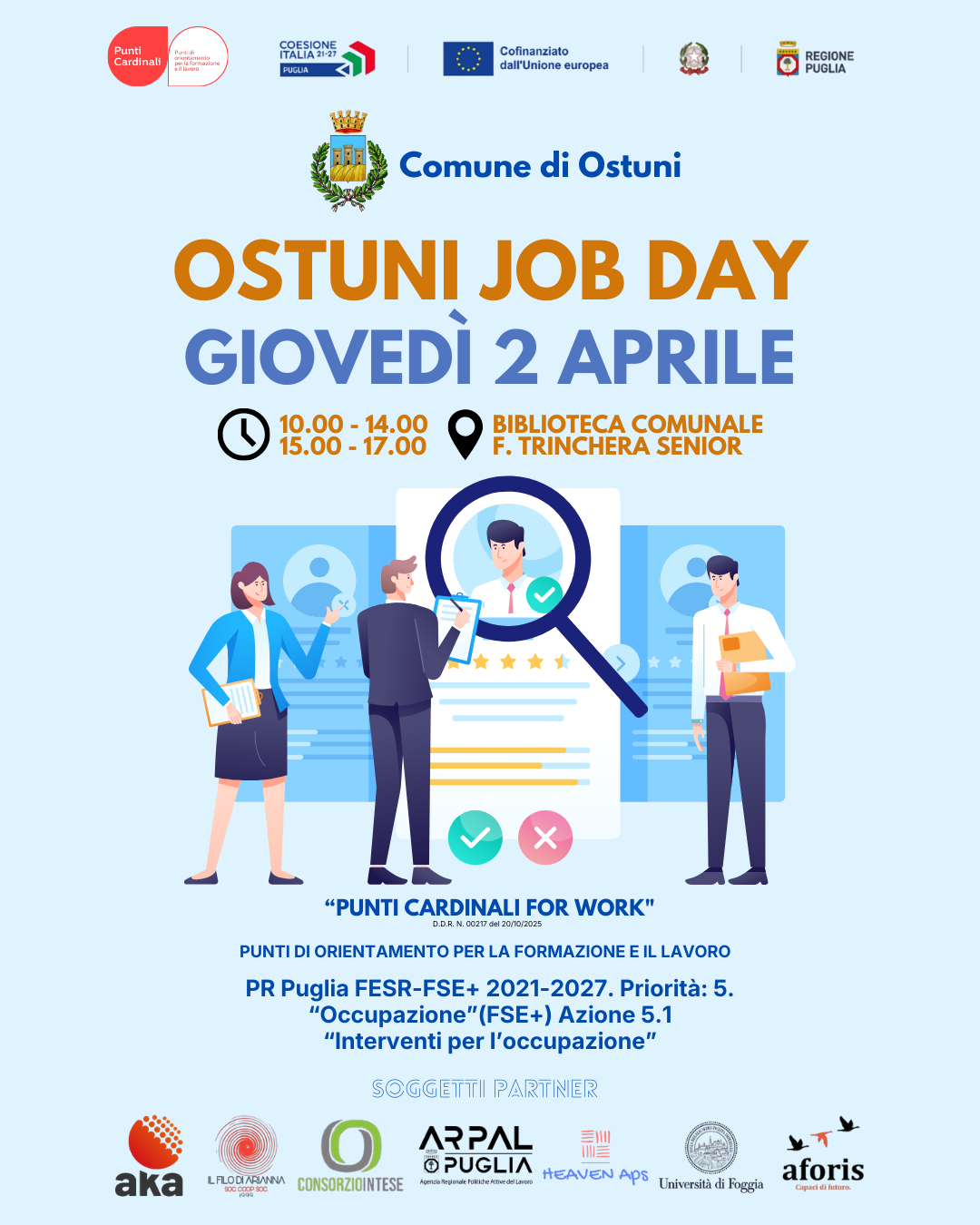 CPI DI OSTUNI: TORNA L' "OSTUNI JOB DAY"
