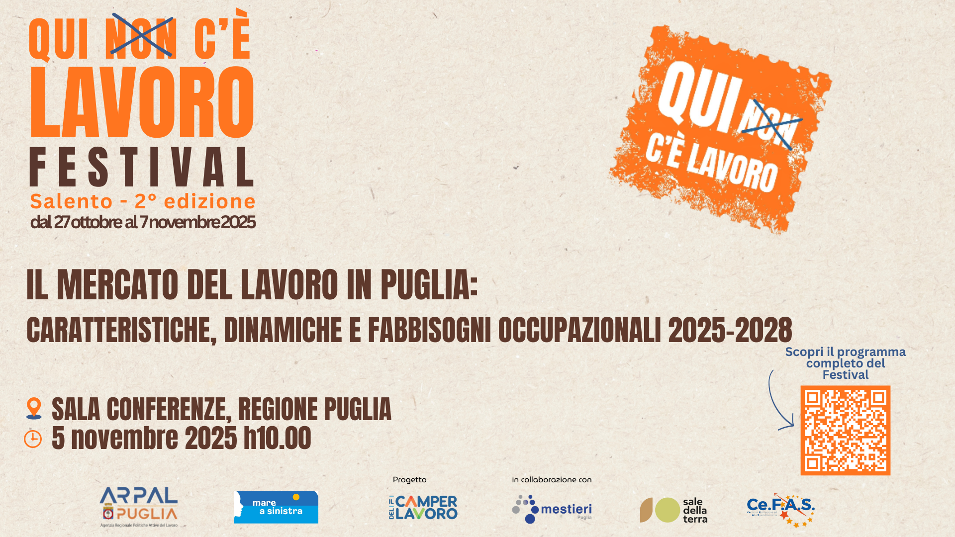 Il mercato del lavoro in Puglia: caratteristiche, dinamiche e fabbisogni occupazionali 2025-2028
