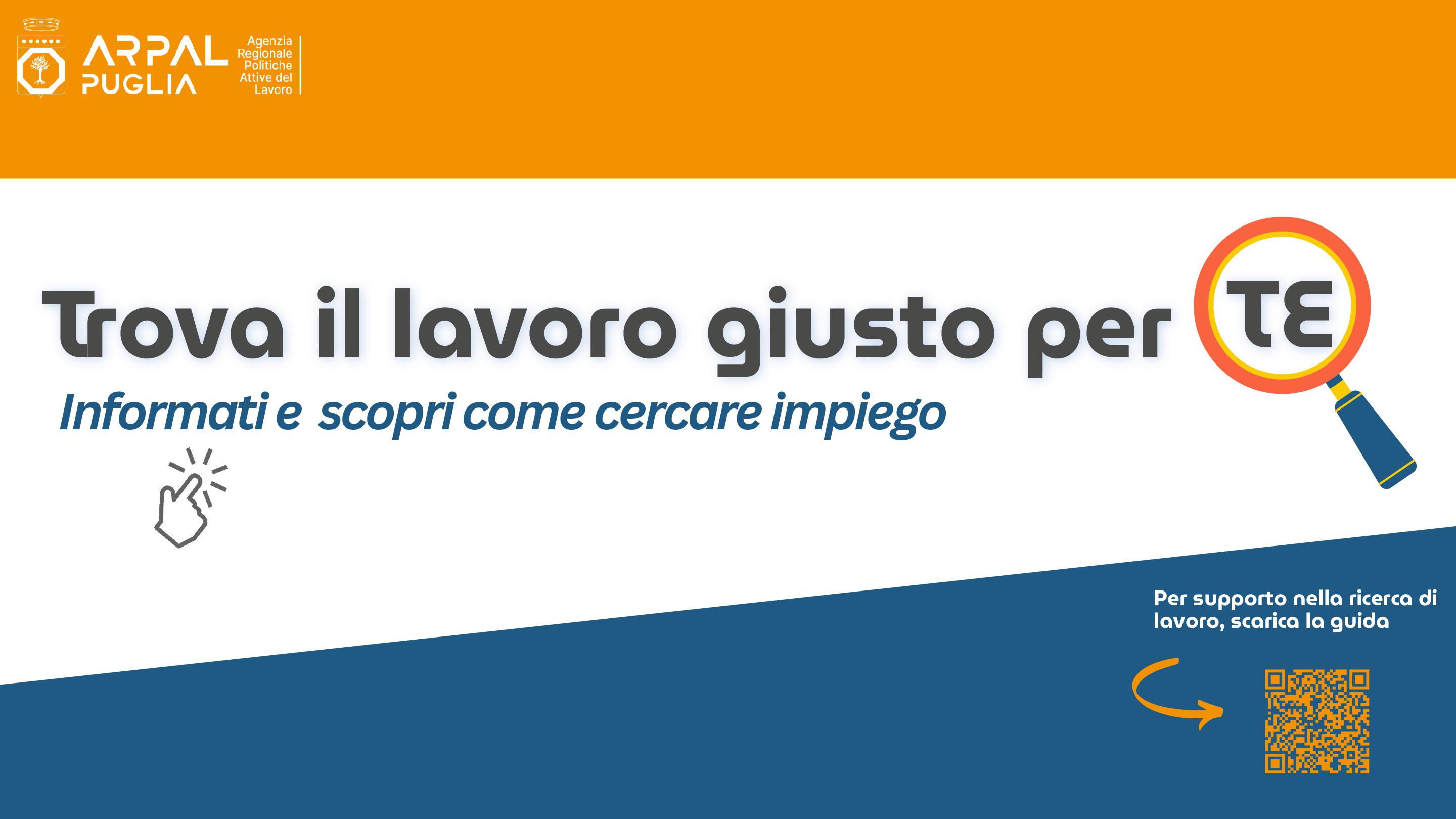 Trova il lavoro giusto per te