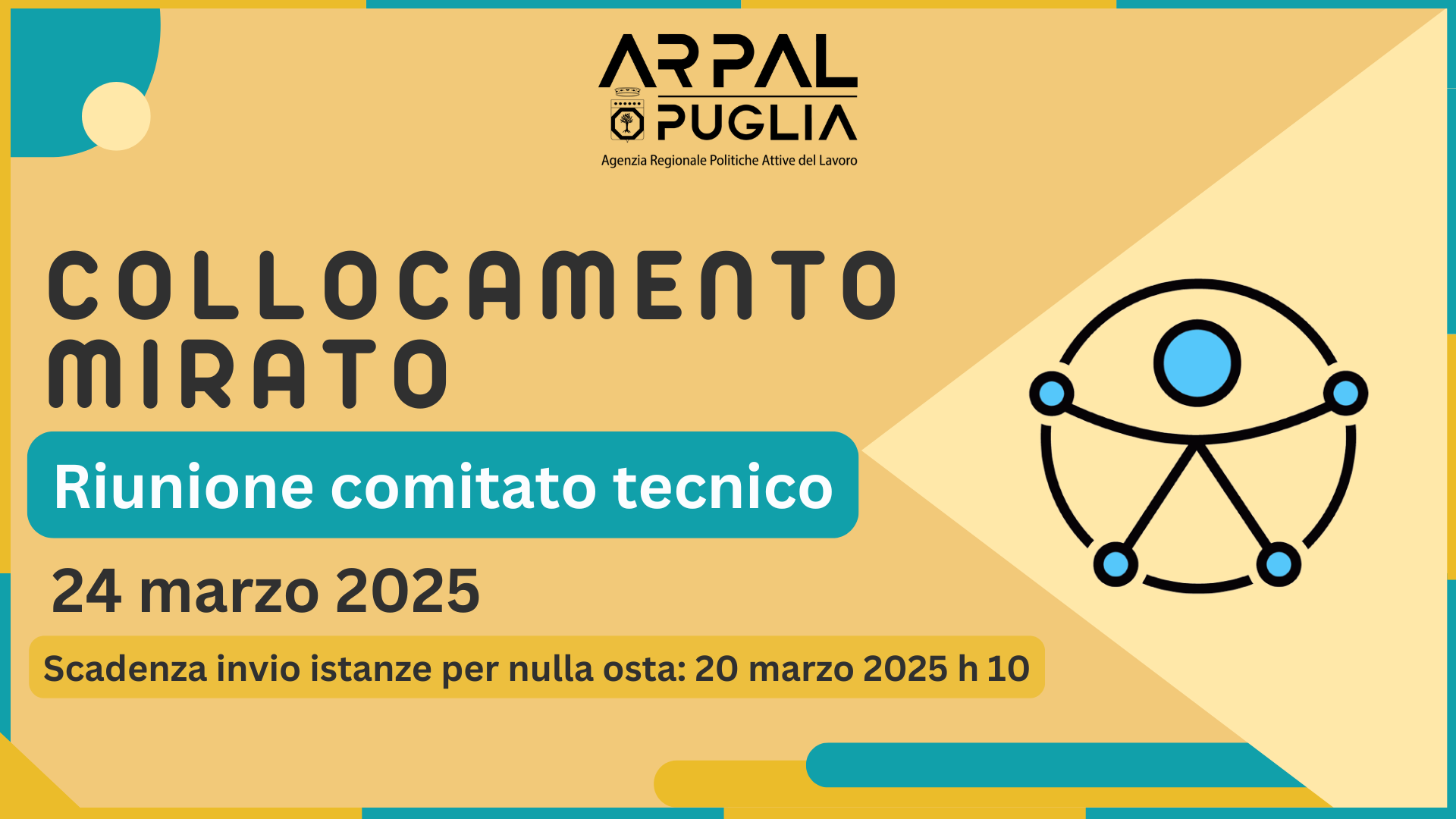 Collocamento mirato: il 24 marzo la prossima riunione del Comitato Tecnico