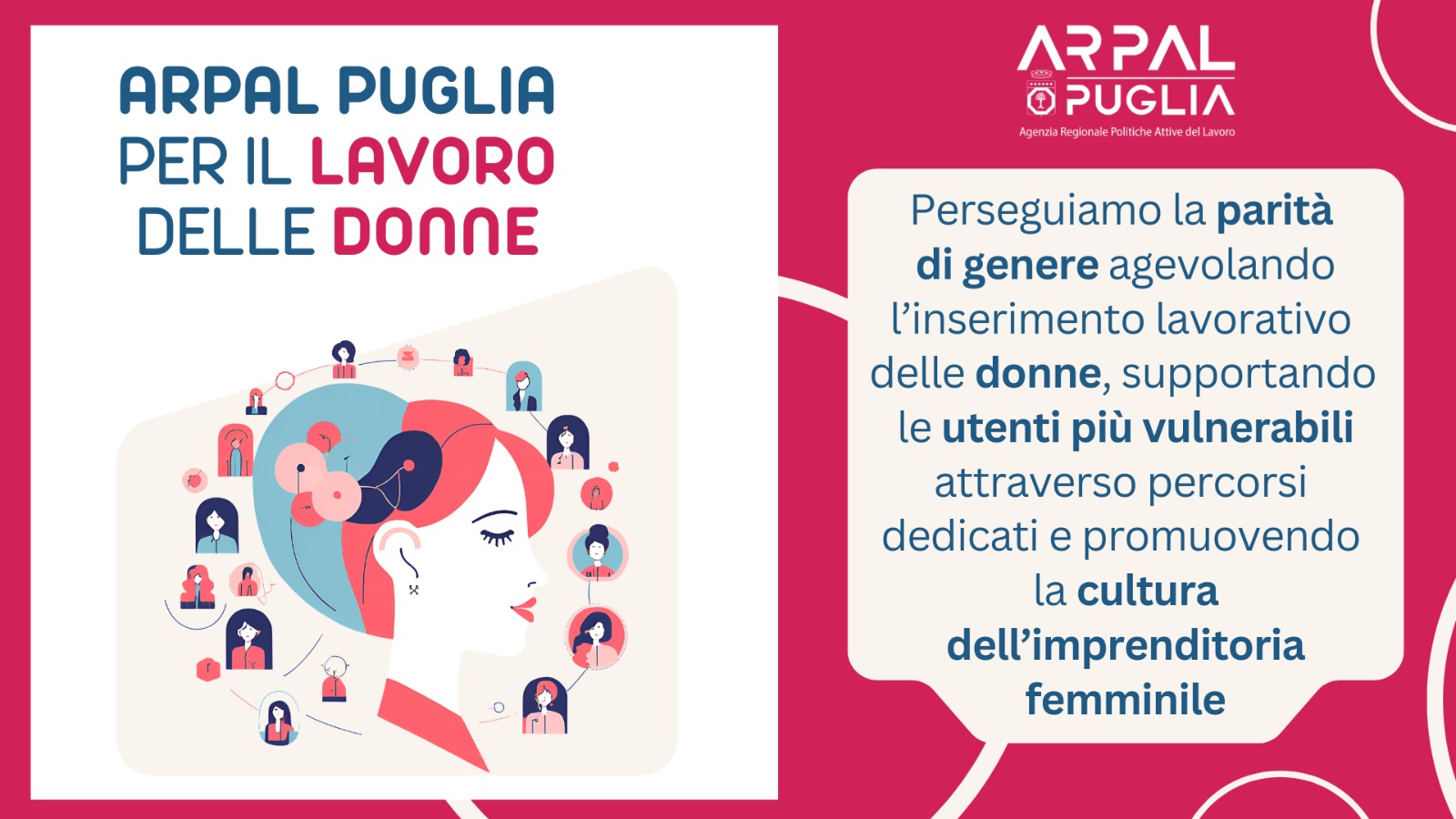 Arpal accanto alle donne
