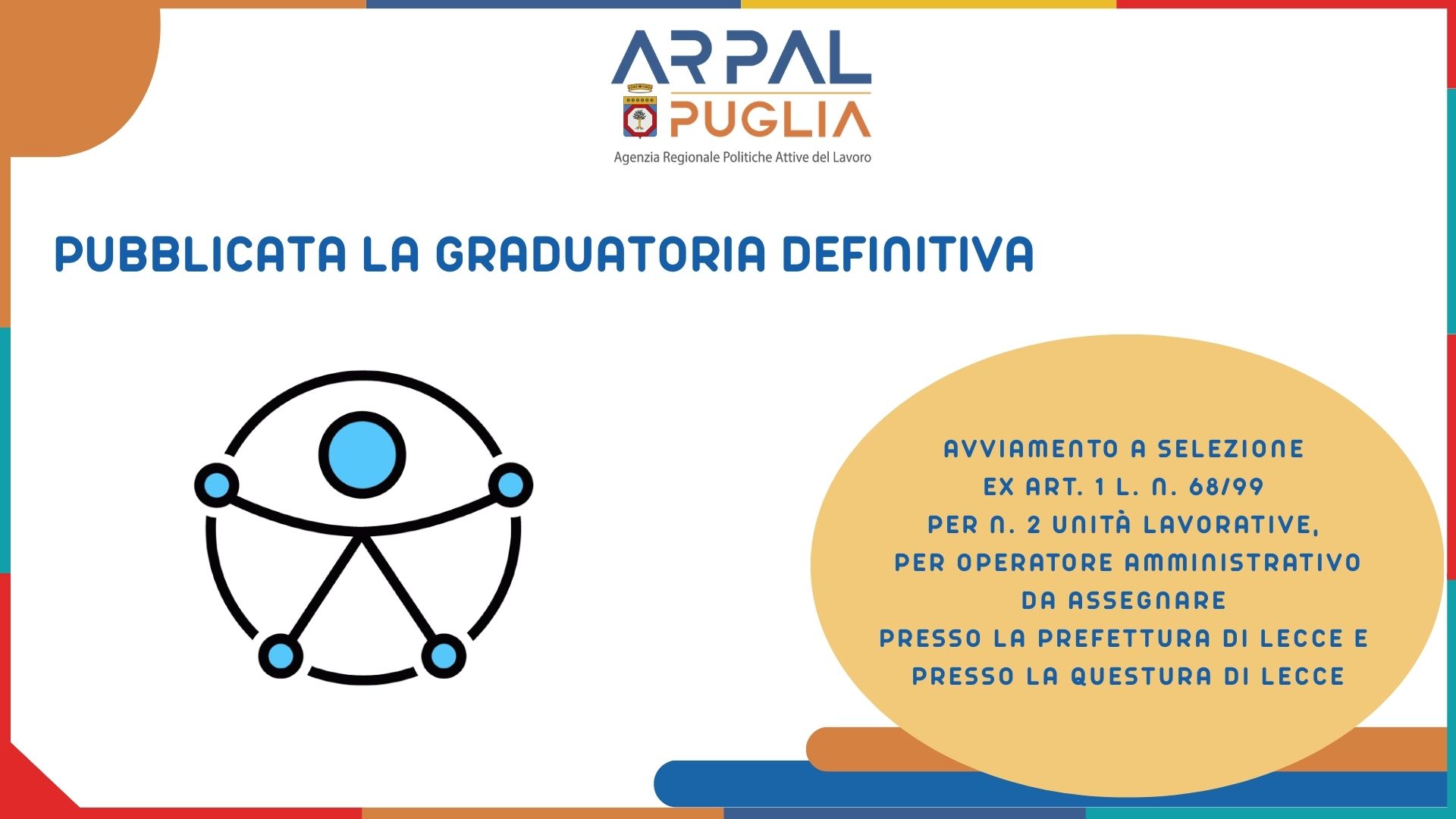 Ministero dell' Interno, pubblicata la graduatoria definitiva per l'avviamento a selezione